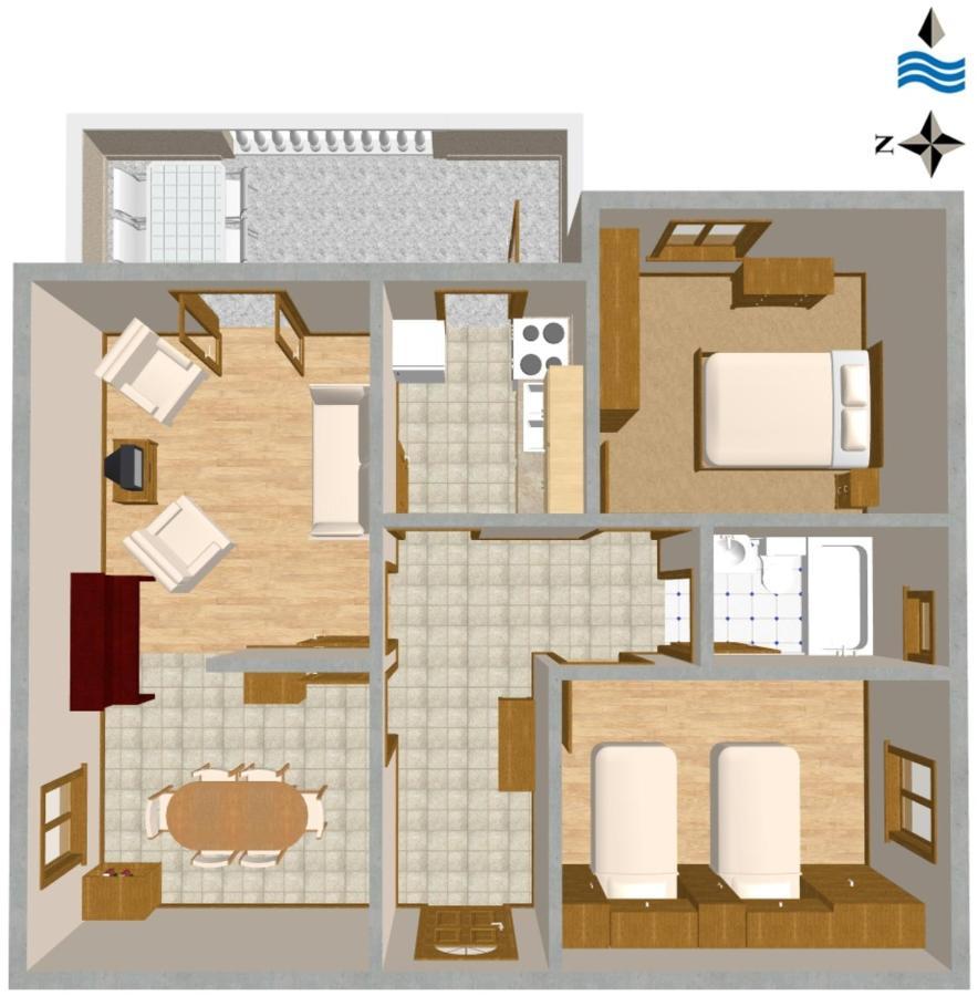 Apartments With A Parking Space Vrbnik, Krk - 429 المظهر الخارجي الصورة